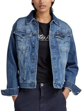 G-Star RAW Arc 3D Denim Jacket NWT Medium Blue Streetwear